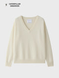 The Moka Sweater in Undyed White