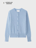 The Lena Cardigan in Baby Blue