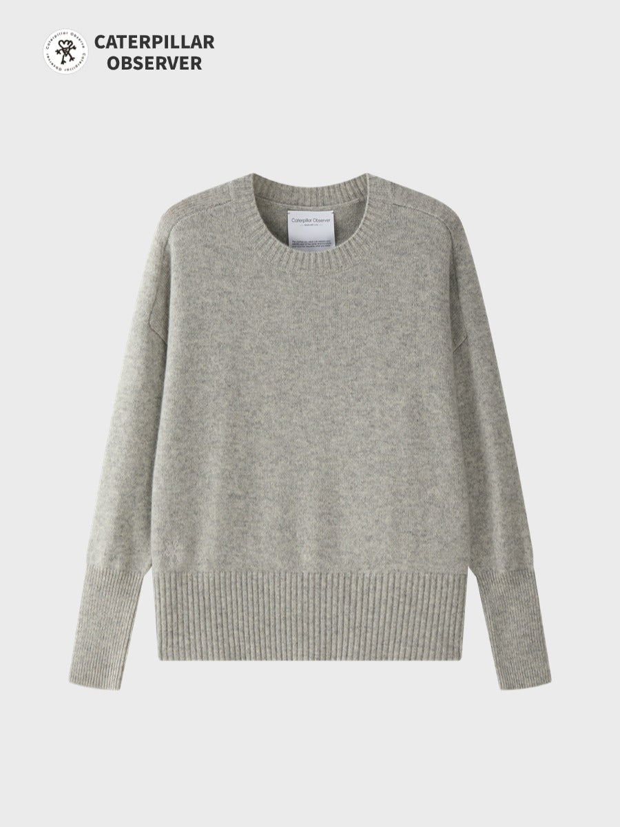 The Alexa Sweater in Mist Grey