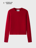The Kalypso Sweater in Scarlet