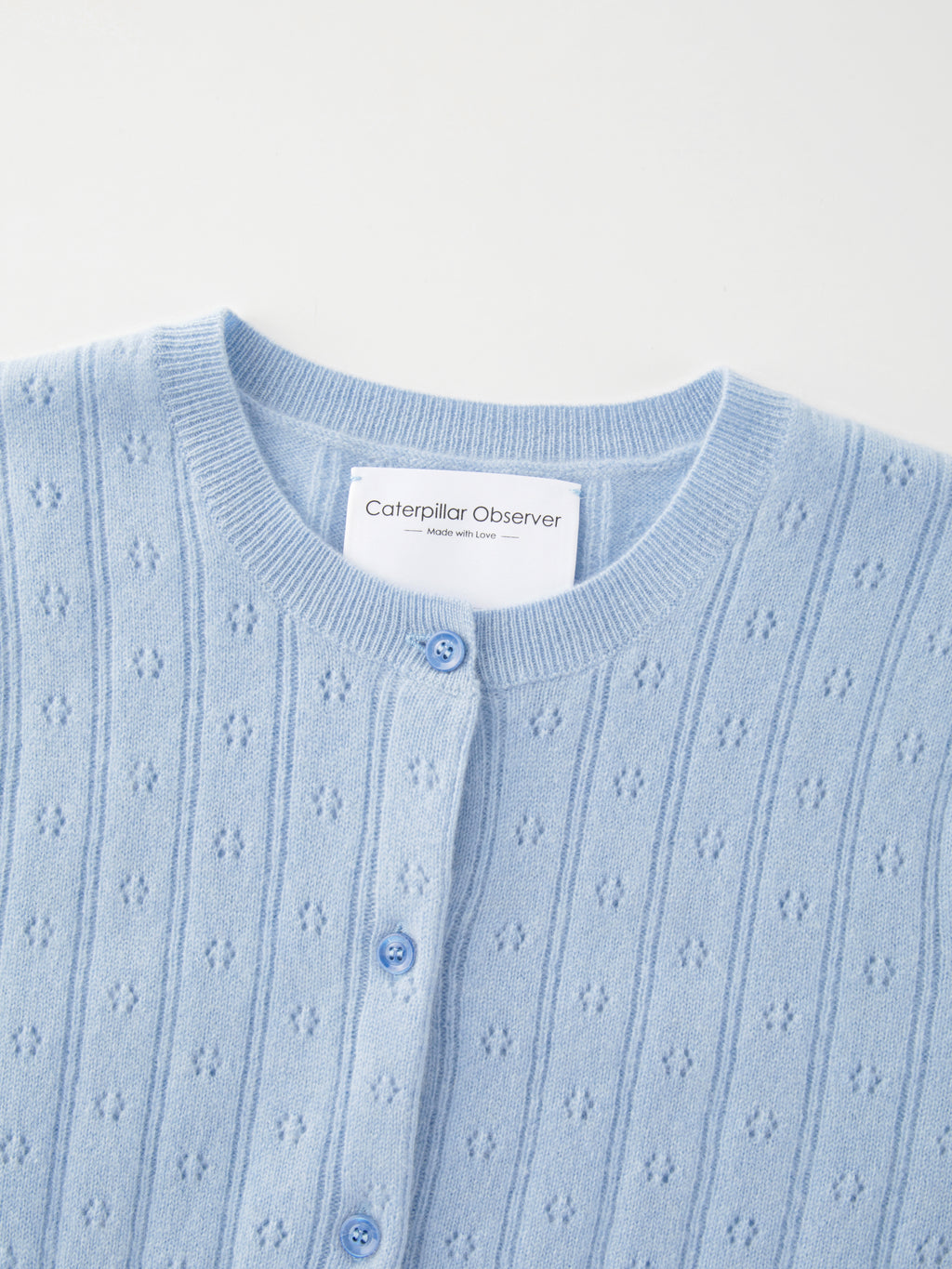 The Lena Cardigan in Baby Blue