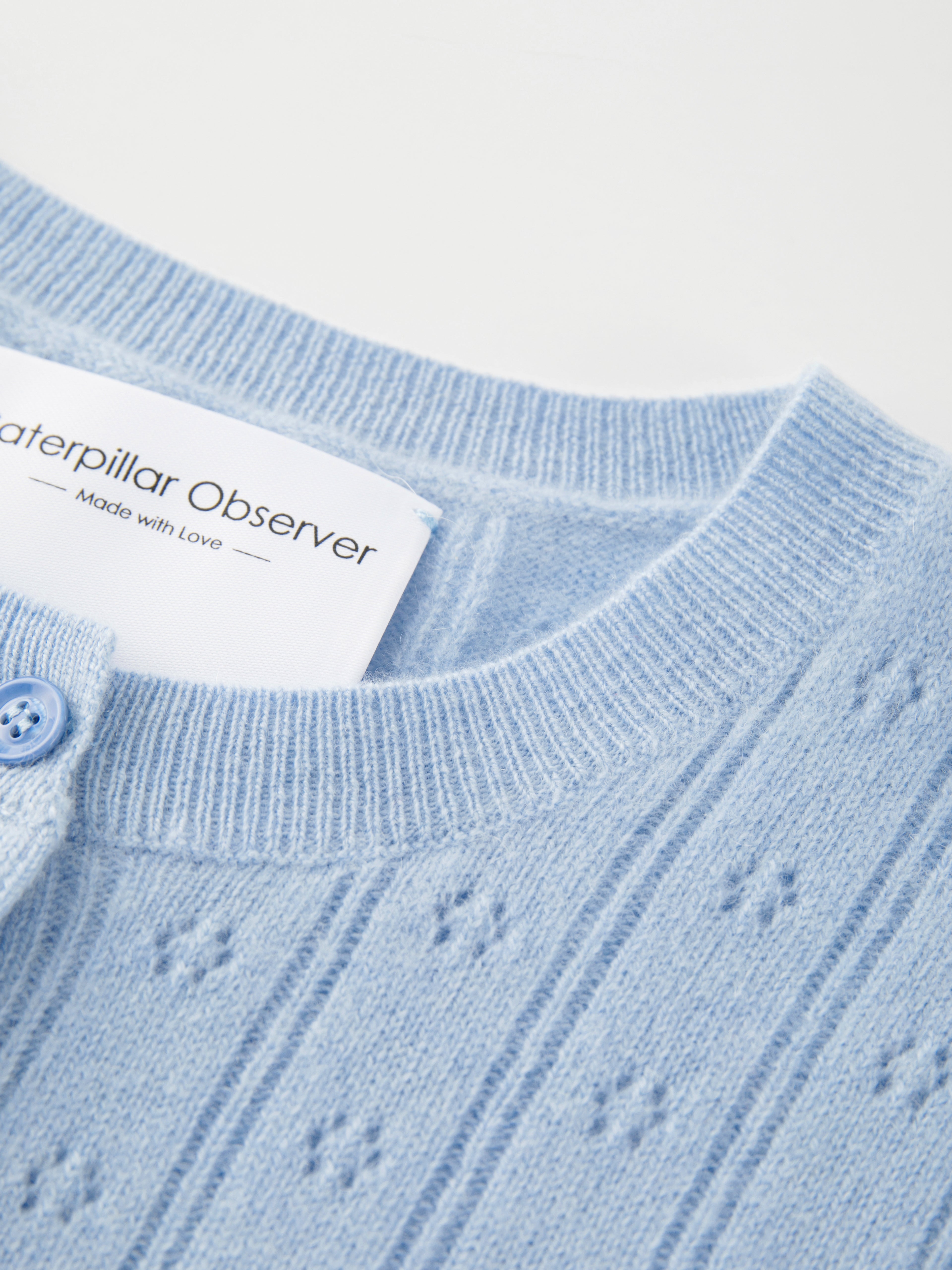 The Lena Cardigan in Baby Blue