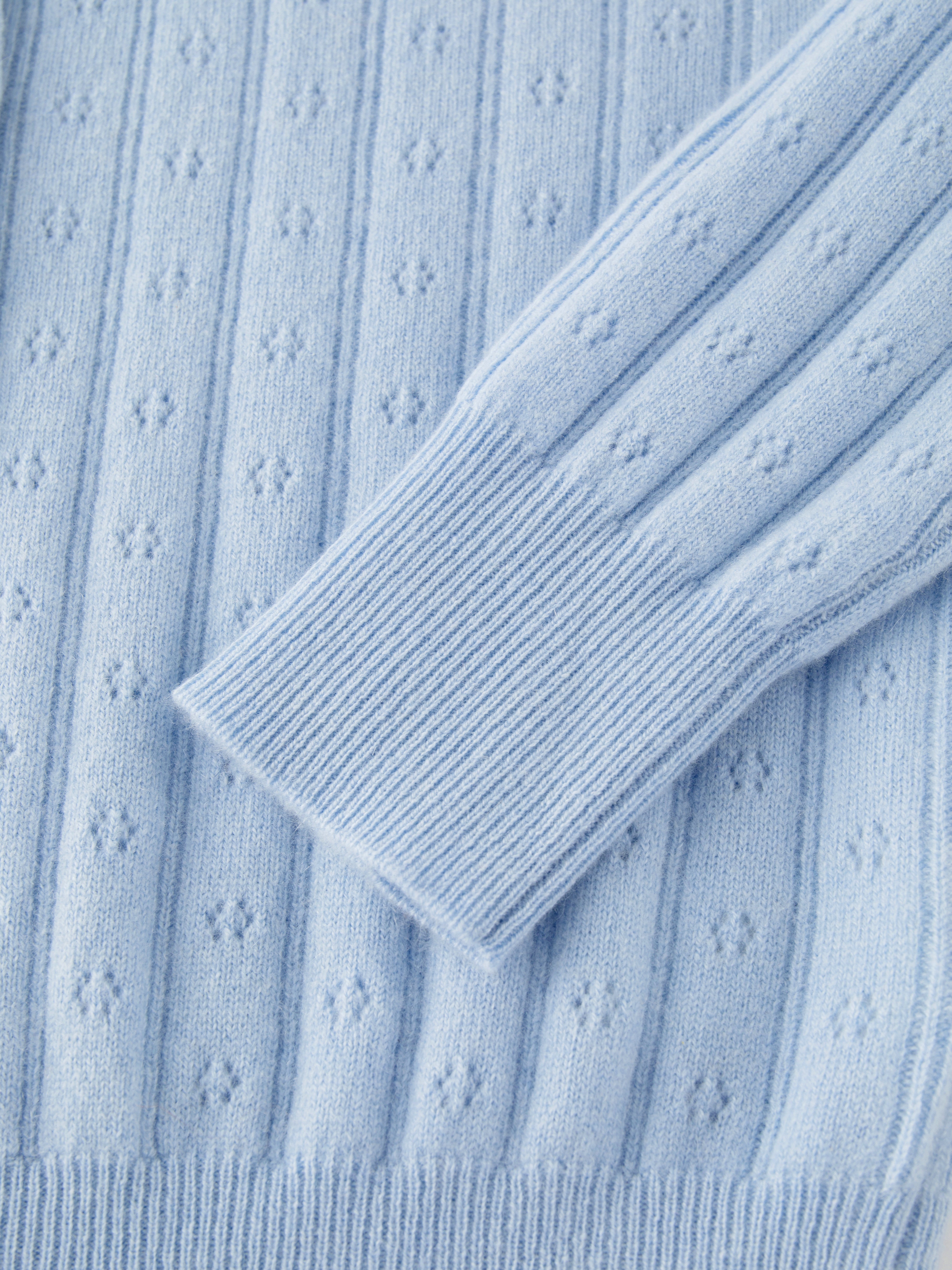 The Lena Cardigan in Baby Blue