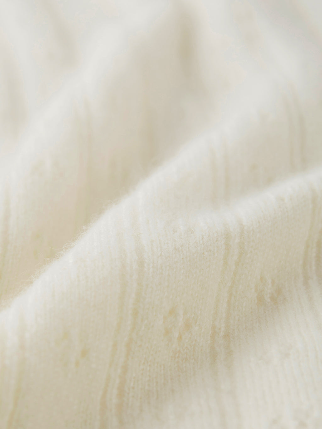 The Lena Cardigan in Undyed White