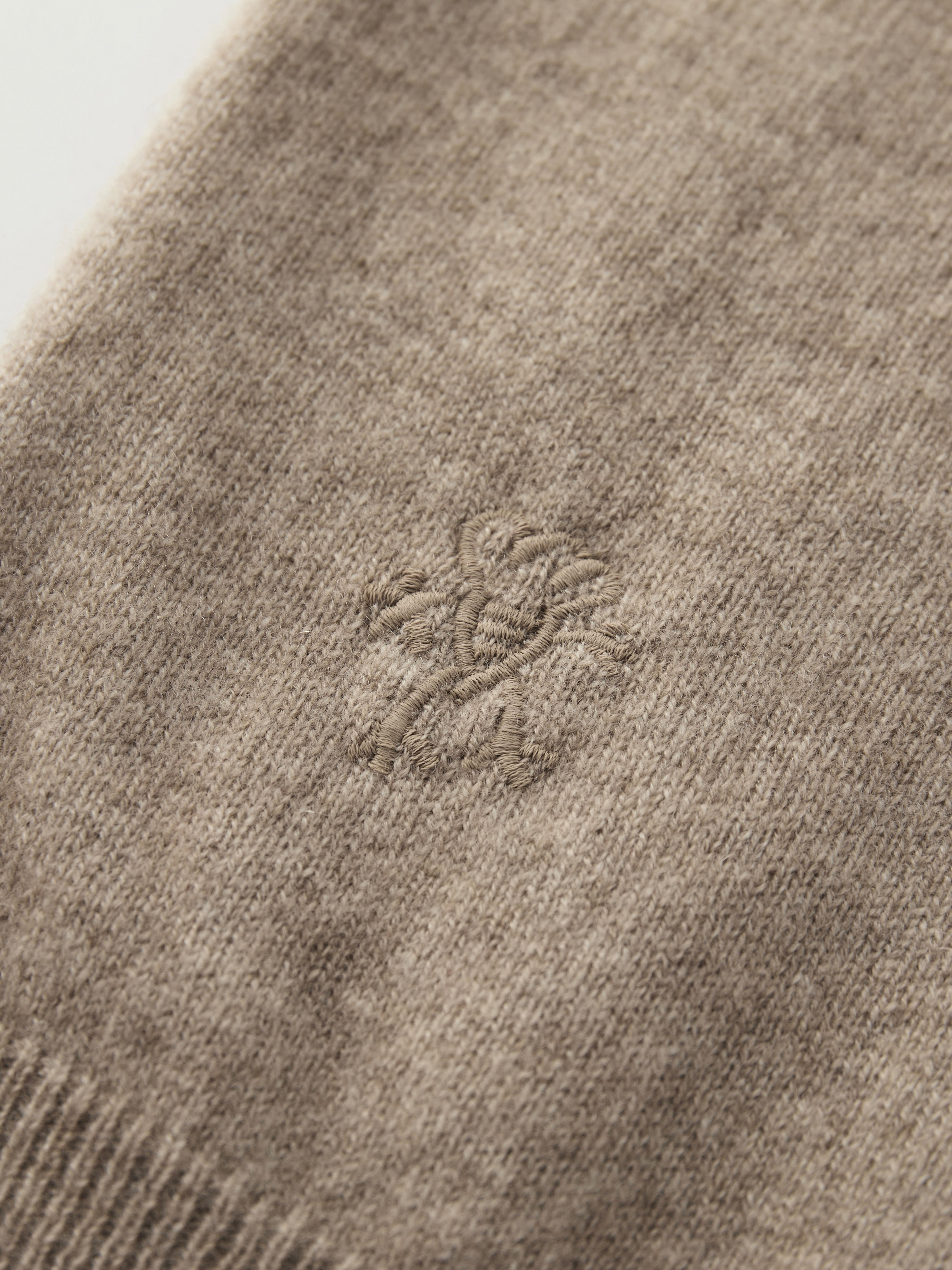 The Paris cardigan in Natural Beige