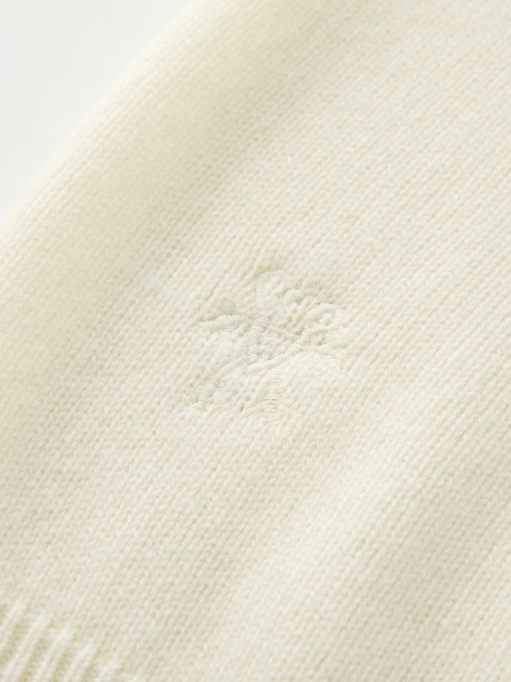 The Moka Sweater in Undyed White