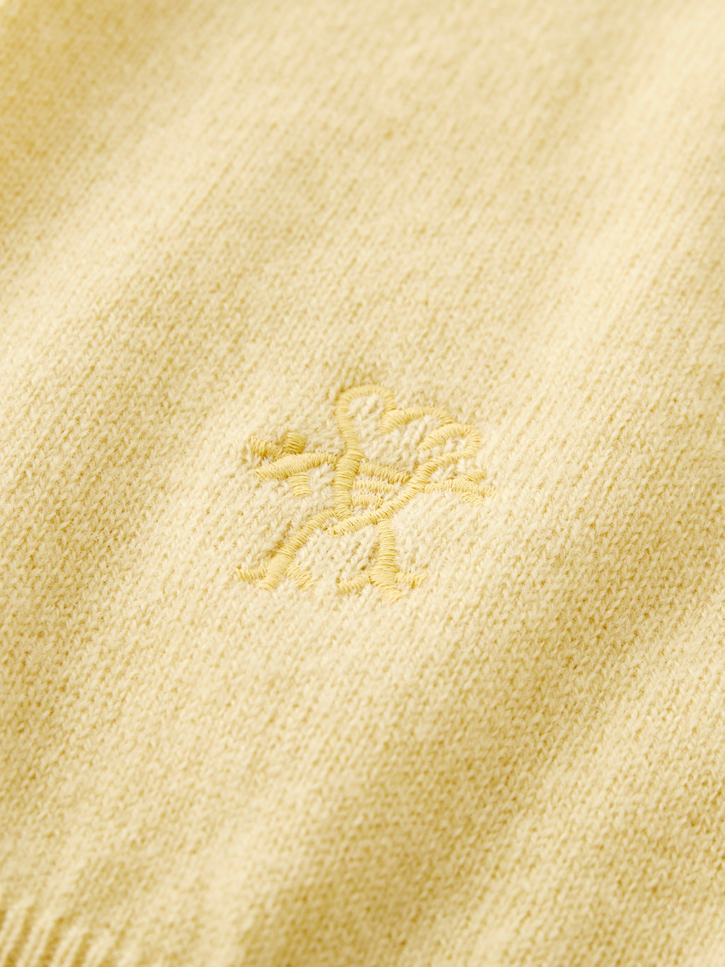 The Paris Cardigan in Plant-dyed Yellow