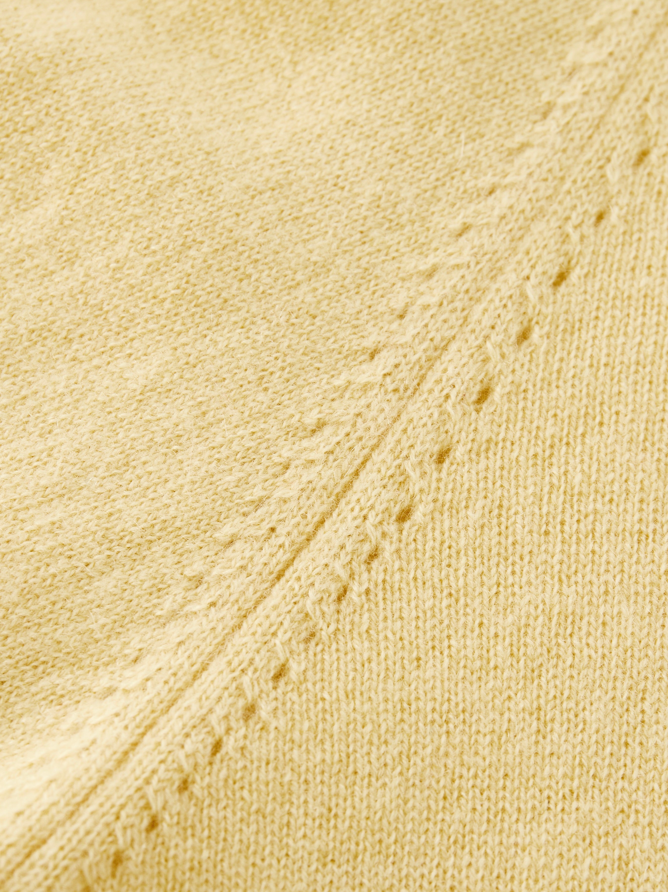 The Paris Cardigan in Plant-dyed Yellow