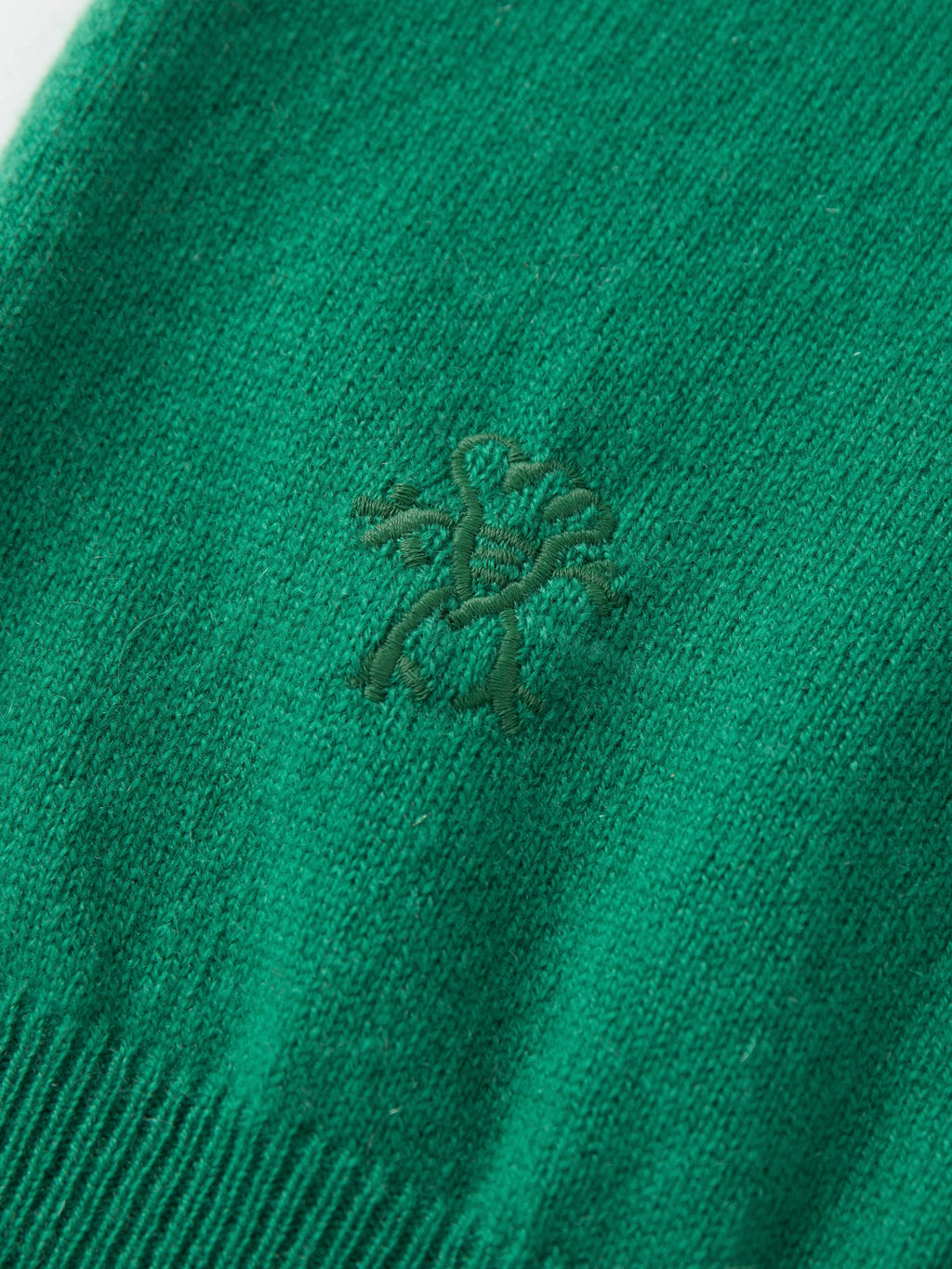 The Paris cardigan in Emerald Green