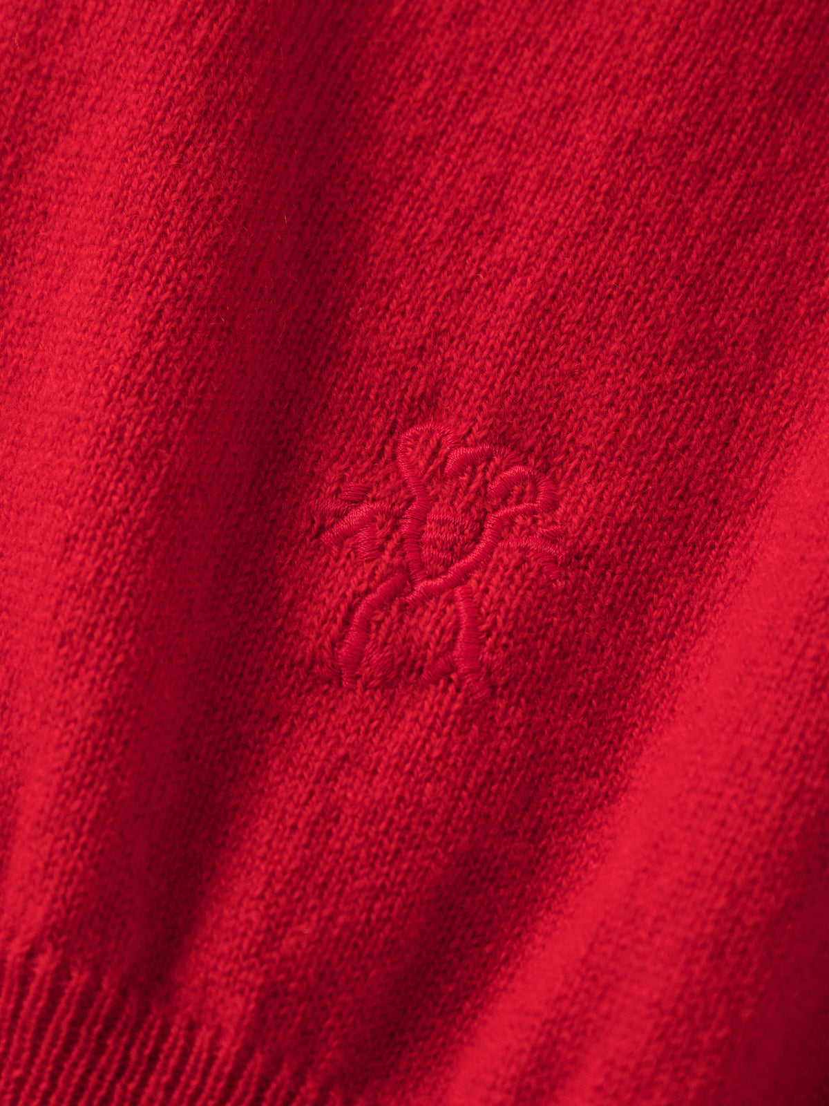 The Paris cardigan in Scarlet