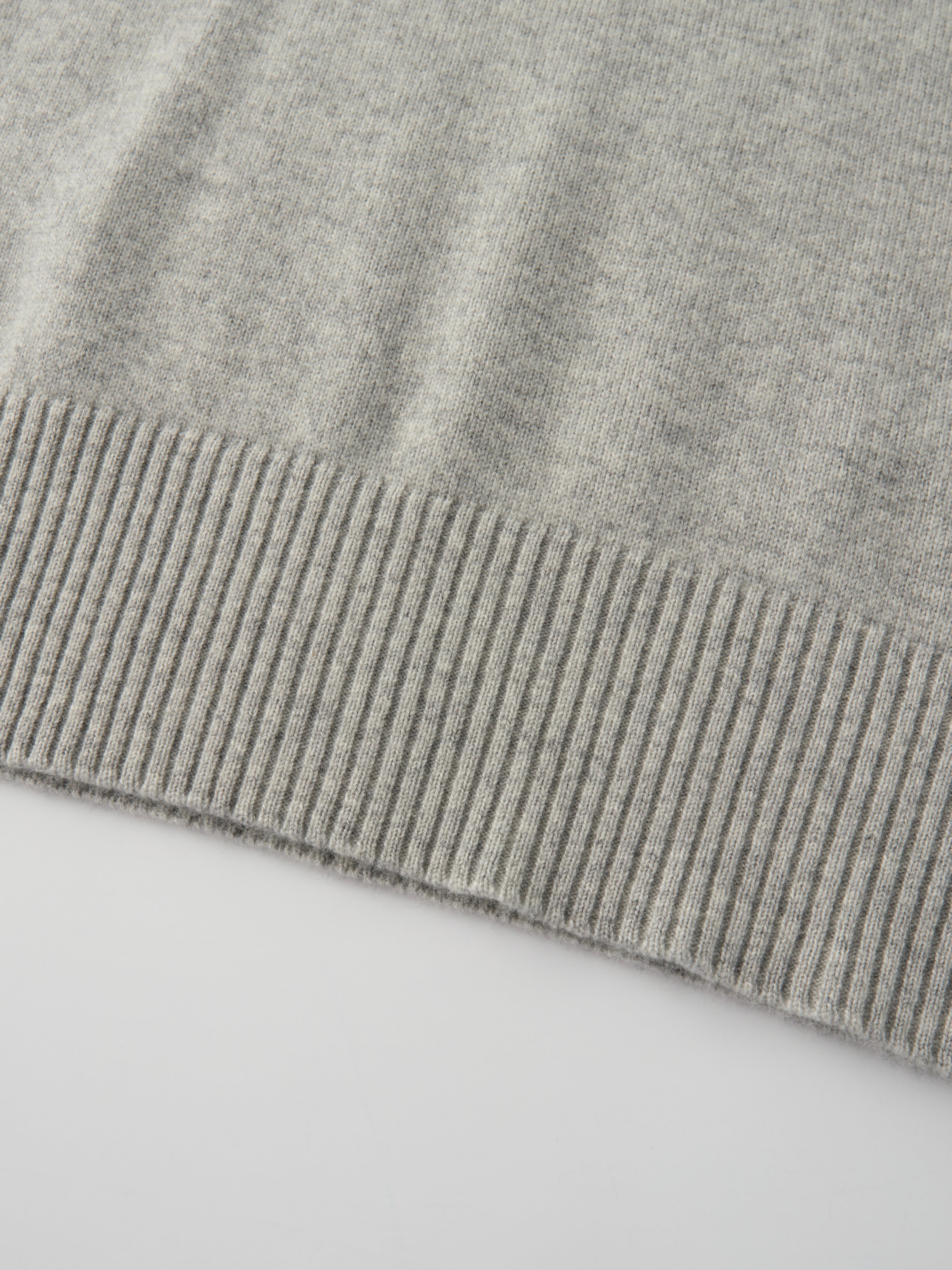 The Alexa Sweater in Mist Grey