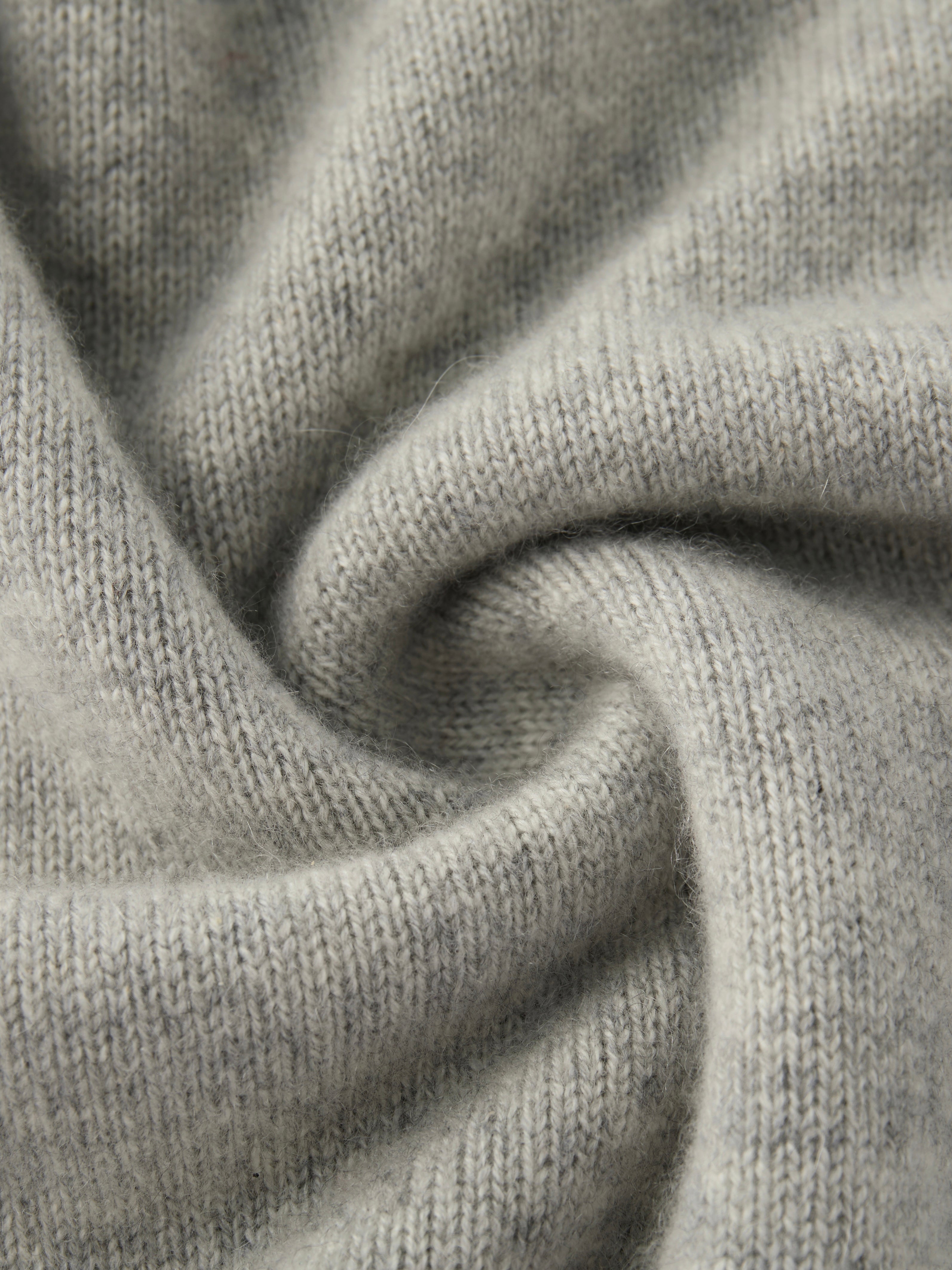 The Alexa Sweater in Mist Grey