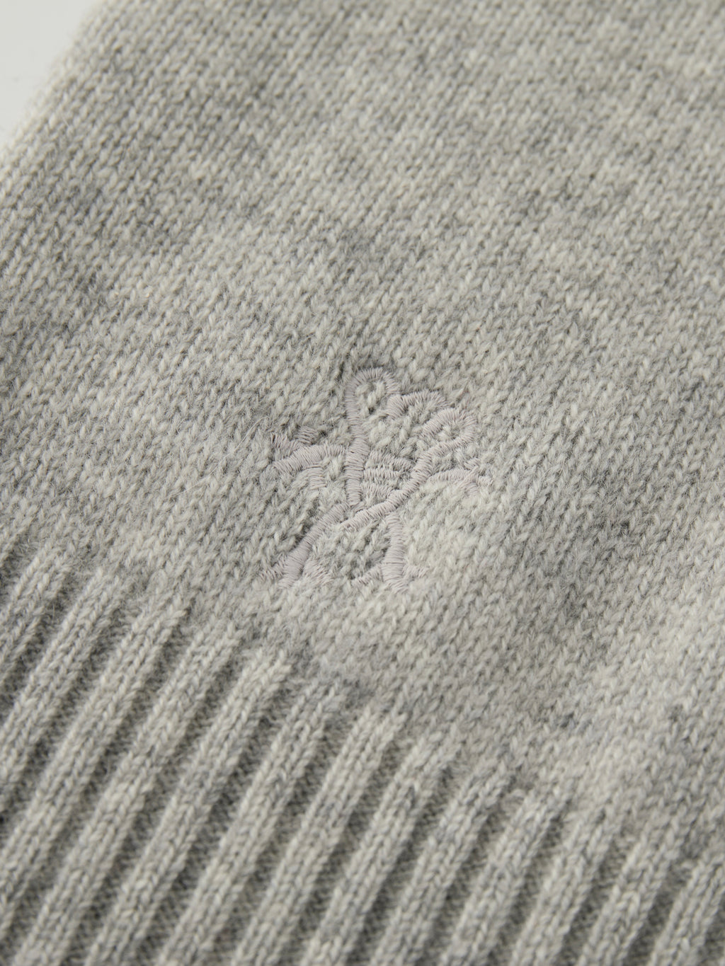 The Alexa Sweater in Mist Grey