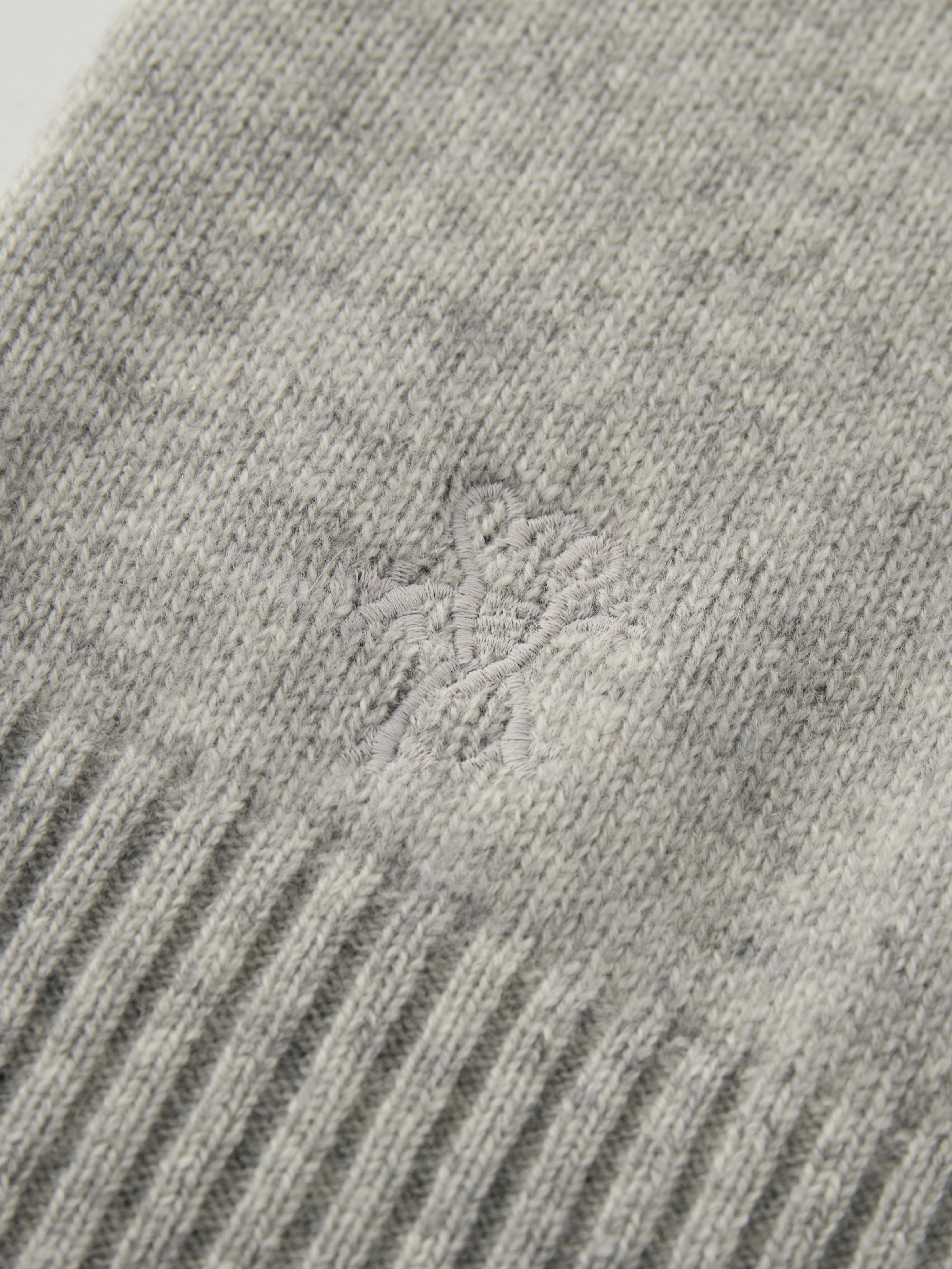 The Alexa Sweater in Mist Grey