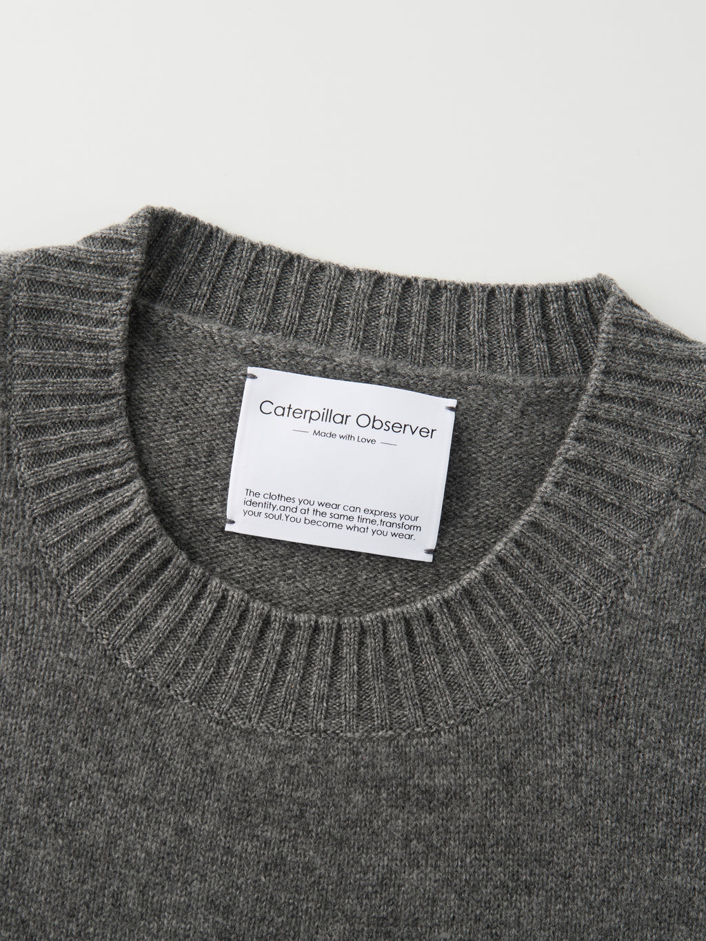 The Alexa Sweater in Charcoal