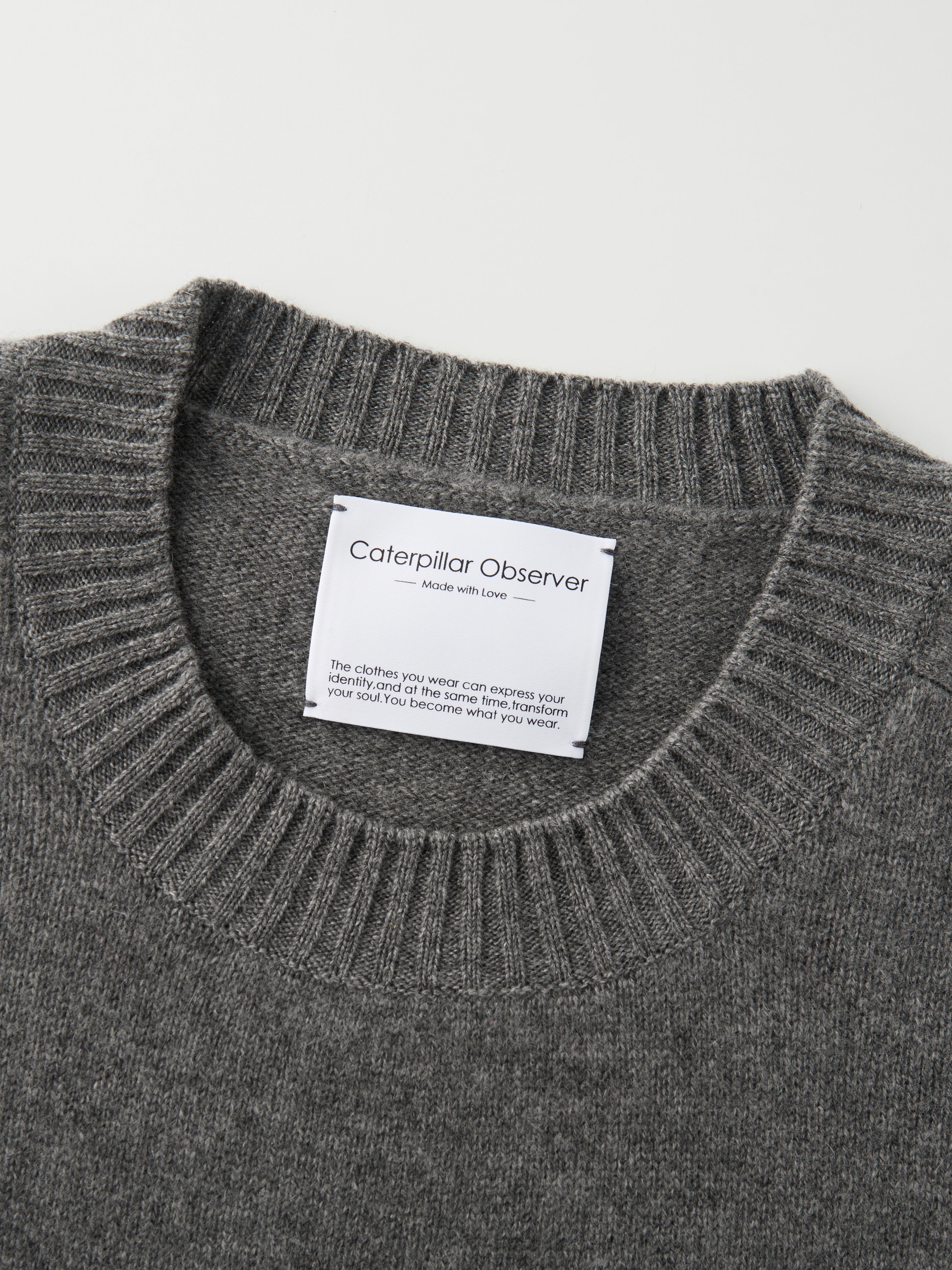 The Alexa Sweater in Charcoal