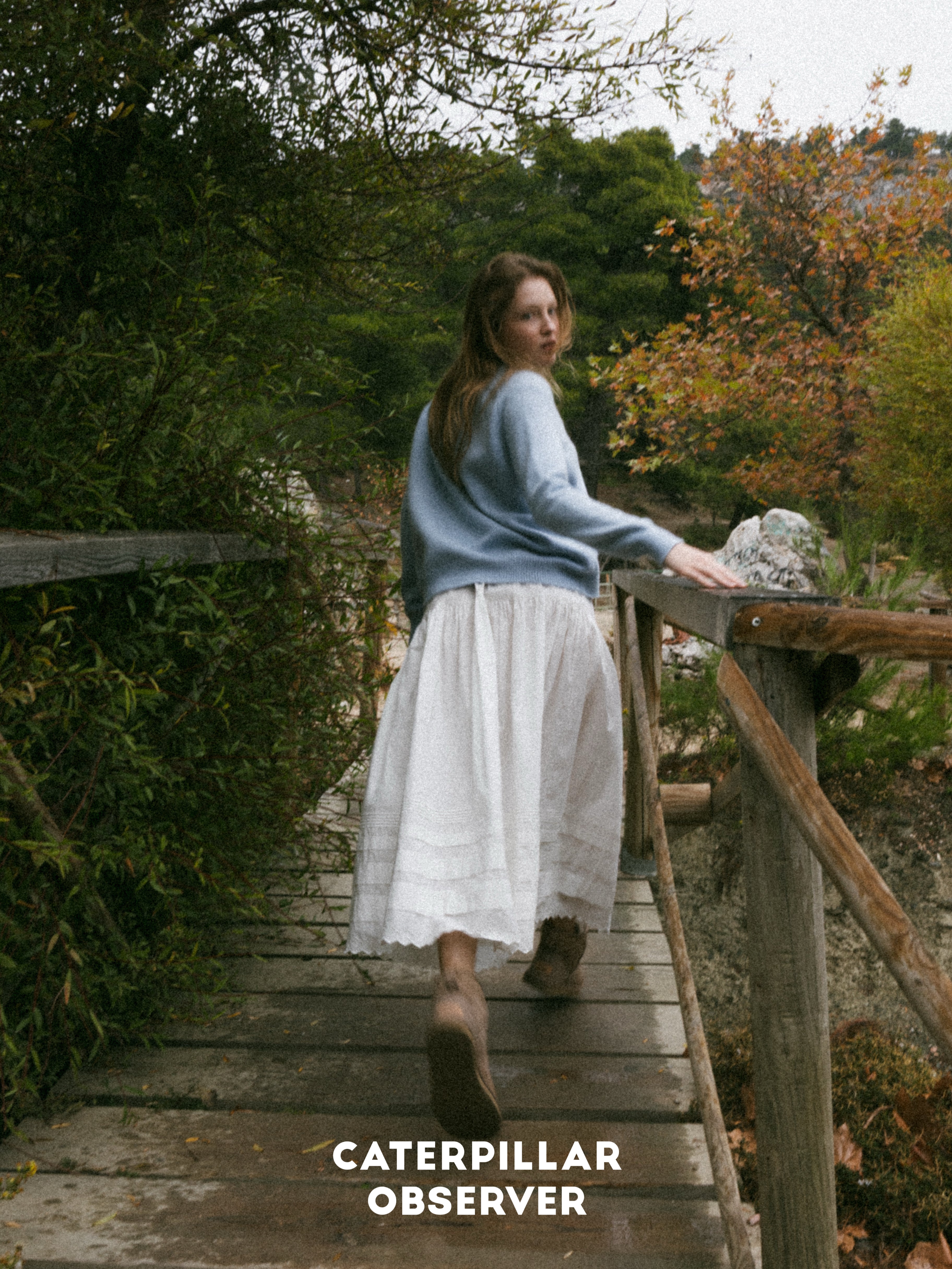 The Moka Sweater in Baby Blue