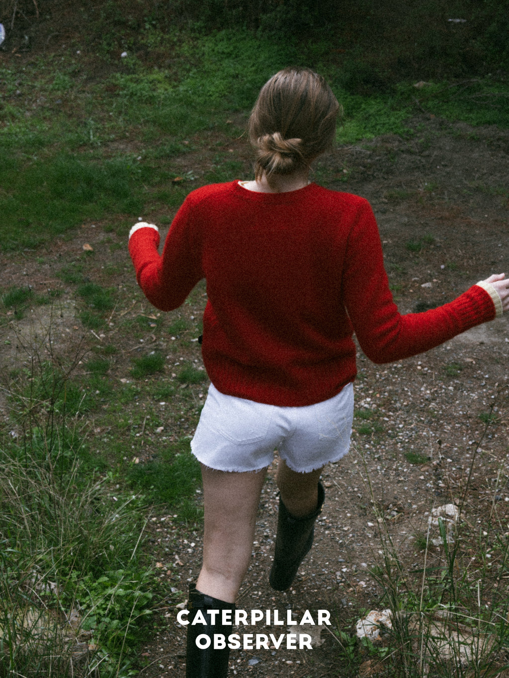 The Kalypso Sweater in Scarlet