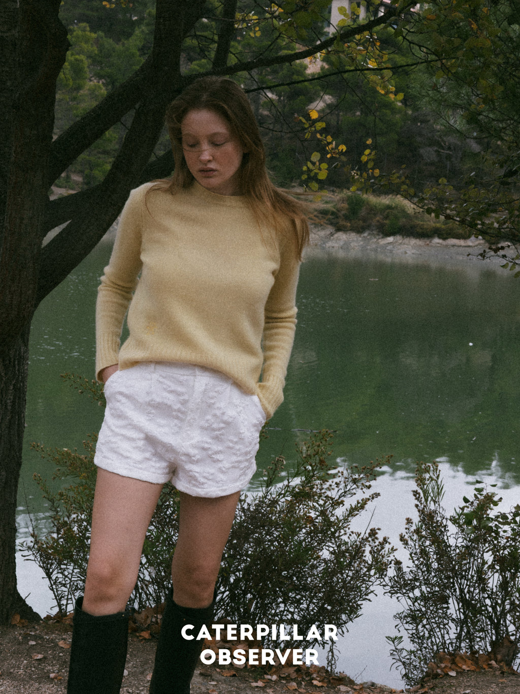 The Kalypso Sweater in Plant-dyed Yellow
