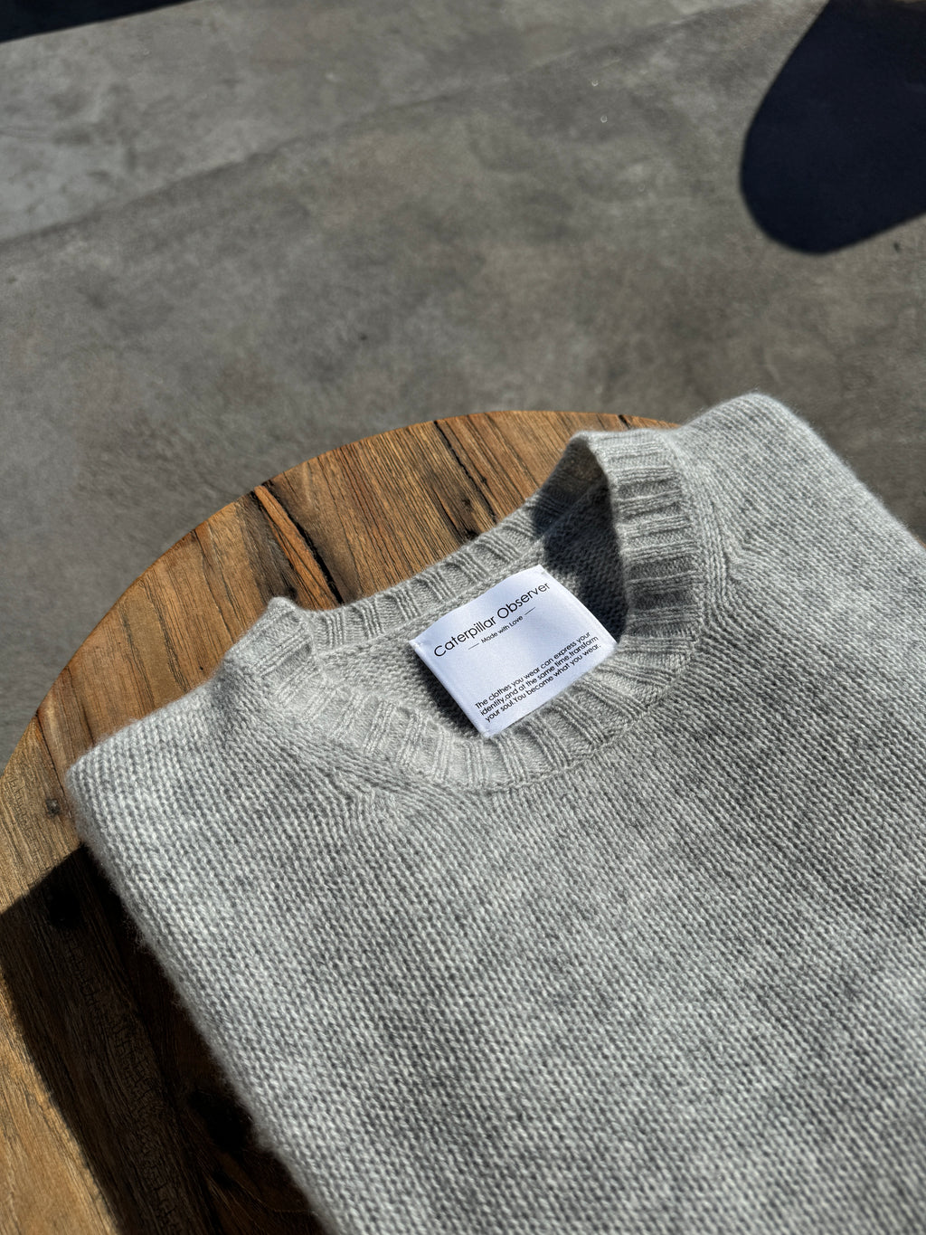 The Kalypso Sweater in Mist Grey