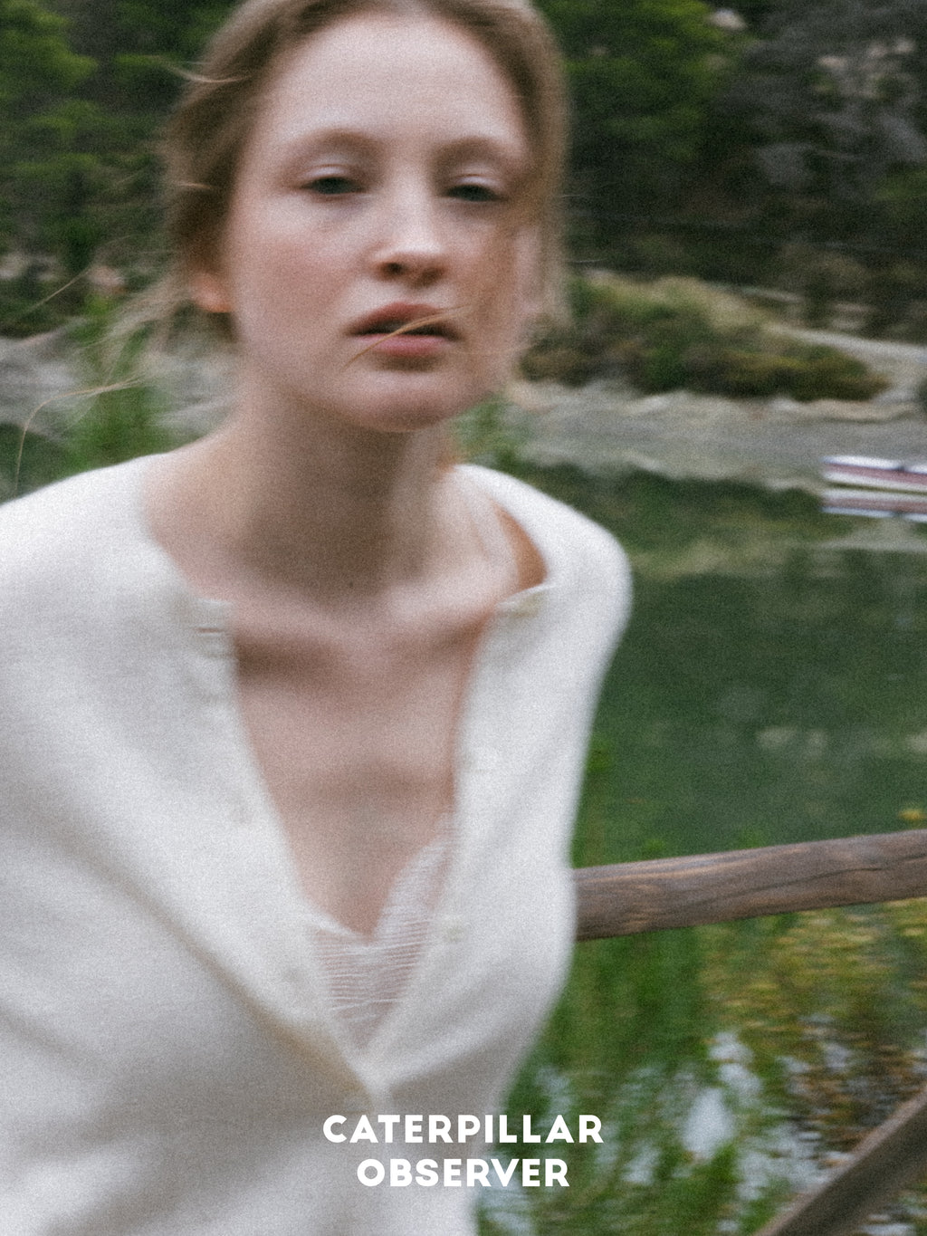 The Lena Cardigan in Undyed White