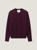 The Paris cardigan in Burgundy